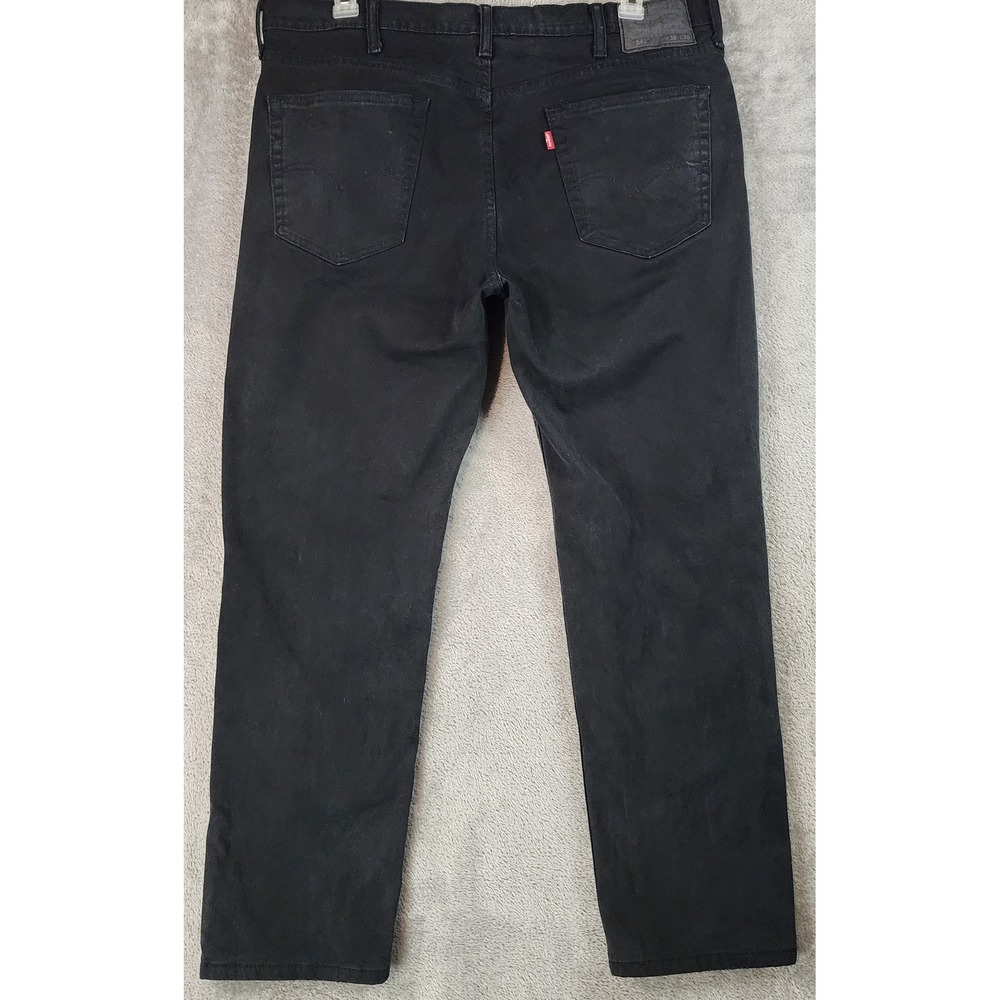 Levis 541 Athletic Taper Jeans Mens 38x30 Black Denim Stretch Casual Outdoor - Picture 2 of 16